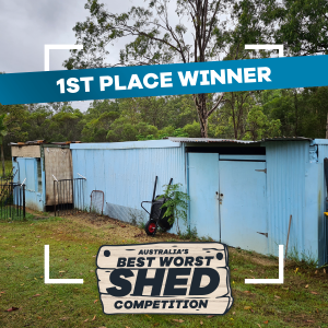 Australia's Best Worst Shed officially crowned