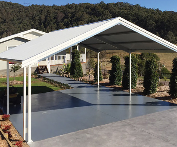 Double Carports & Kits - 2 Car Carport Size & Prices