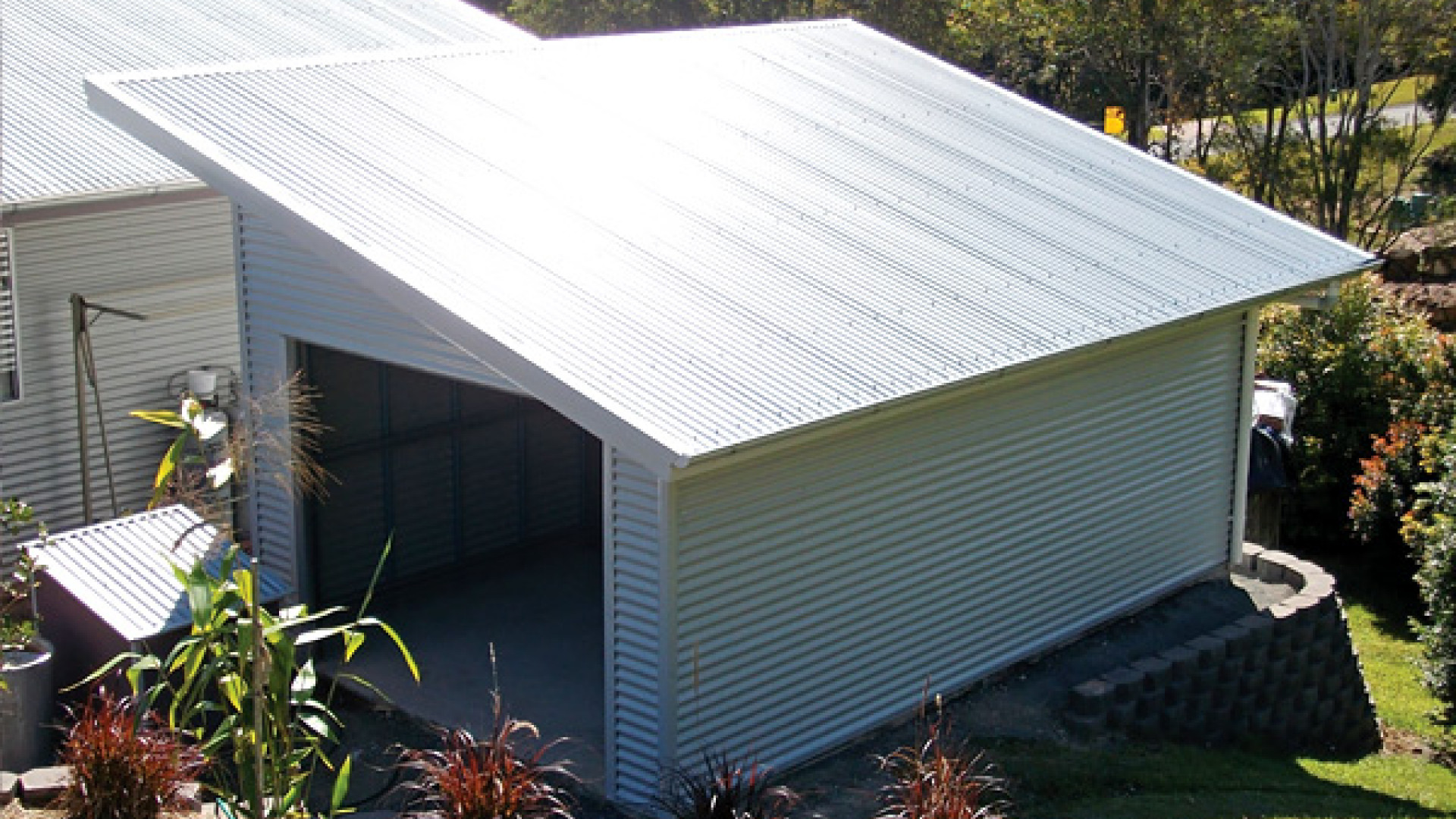 corrugated iron shed kit