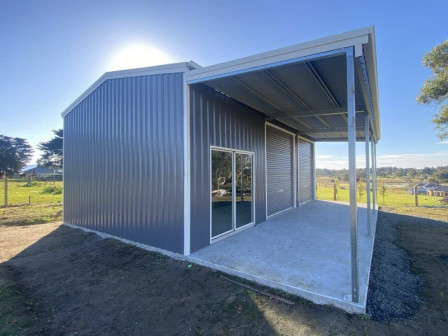 Gable Shed With Lean To