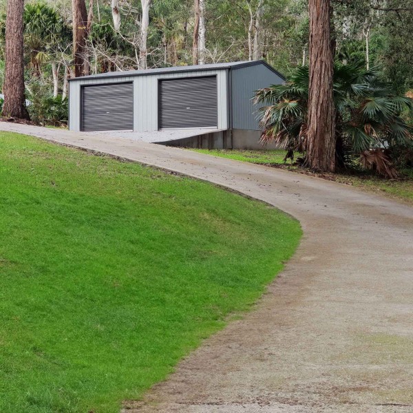 Sloped Driveway